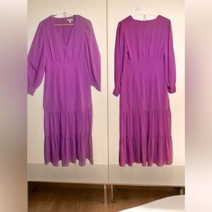 Brand: Bar III, Purple Long Dress, Size: M